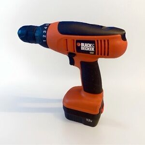Black & Decker CD1200S 3/8" Cordless Drill/Driver 12V (TOOL/BATTERY Only) Tested